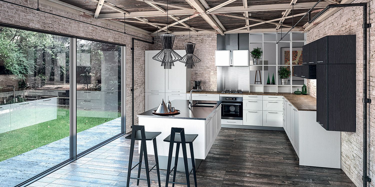 Aravis malmö modèle de cuisine bois moderne sagne cuisines