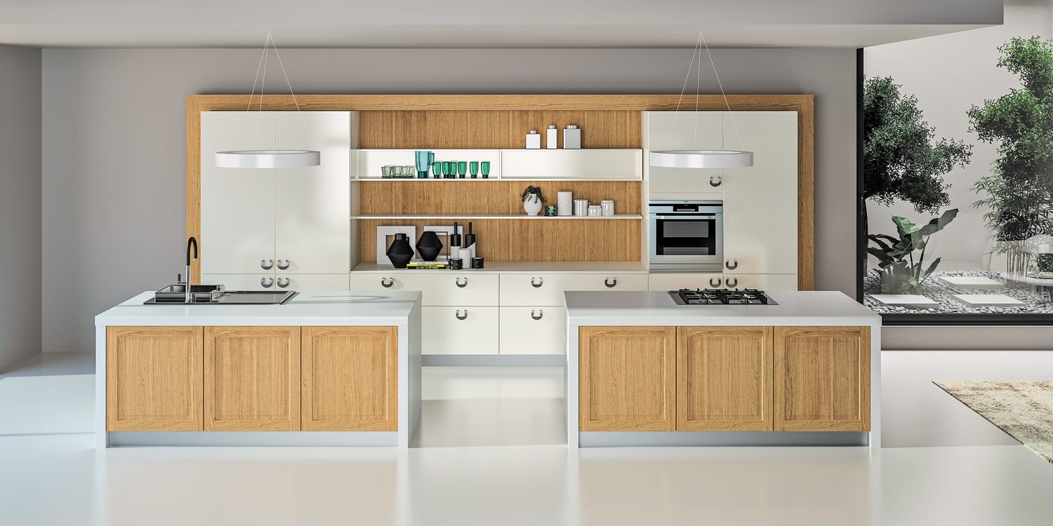 Cuisine bois moderne sagne cuisines