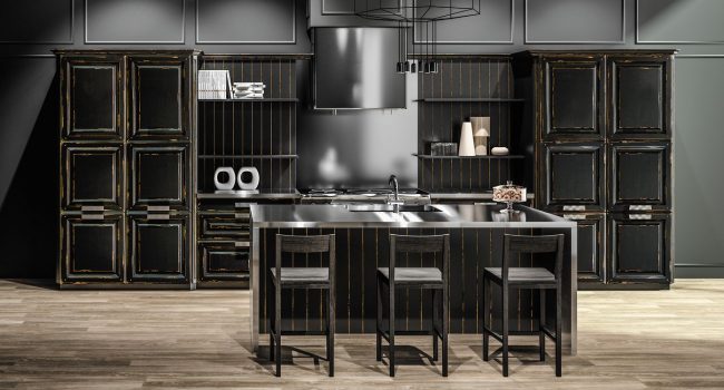 Cuisine bois rustique Épernay