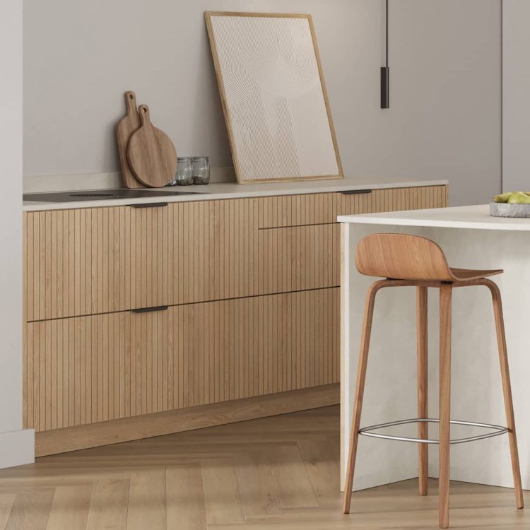 Cuisine air de Scandinavie par Sagne Cuisines - Détail