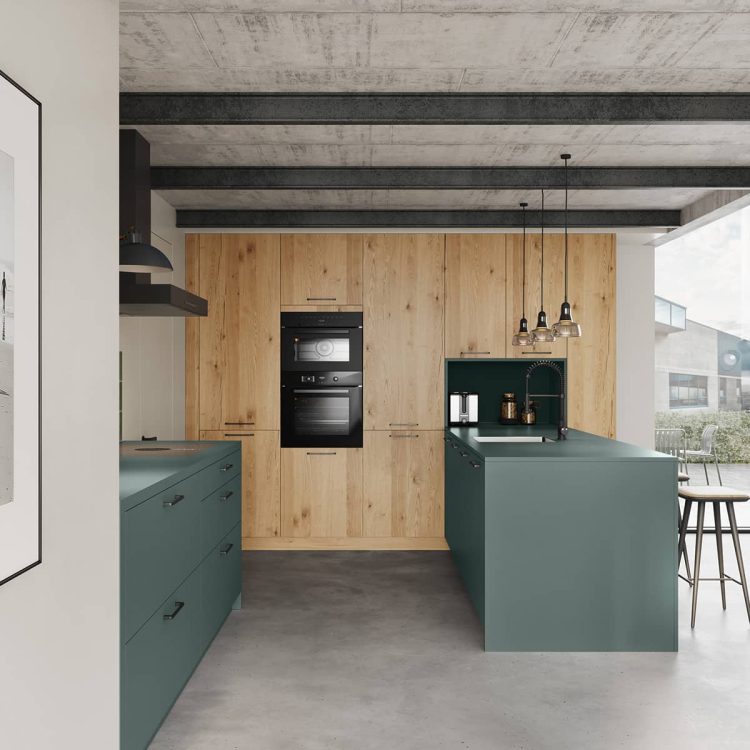Cuisine Héritage industriel par Sagne Cuisines - Détail