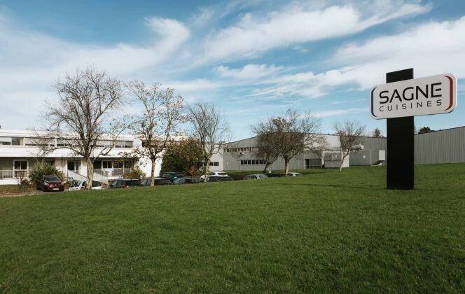 Vue générale de l'usine Sagne Cuisines